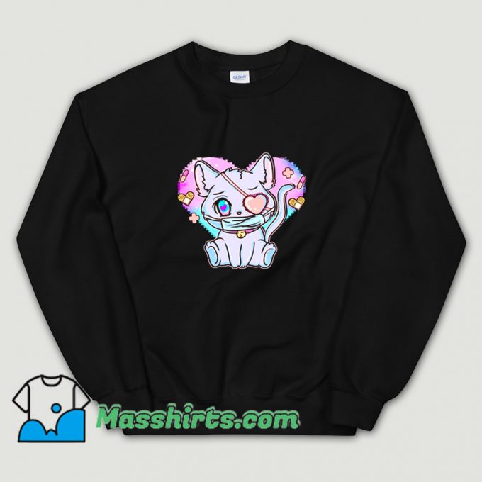 Vintage Pastel Goth Menhera Sweatshirt