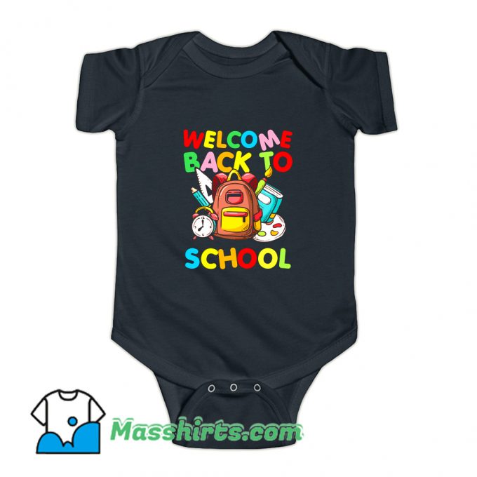 Welcome Back To School Baby Onesie