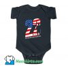 22 A Day Veteran Lives Matter Baby Onesie