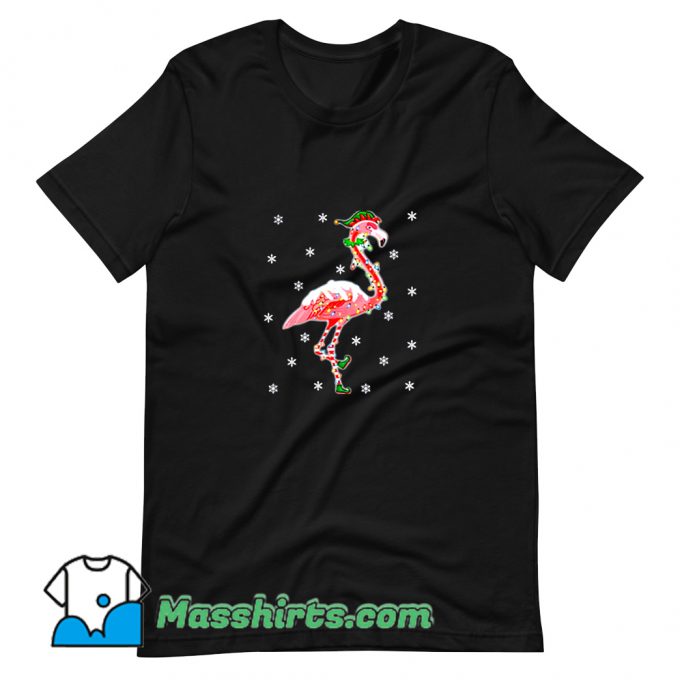 Best Flamingo Lover Xmas Christmas T Shirt Design