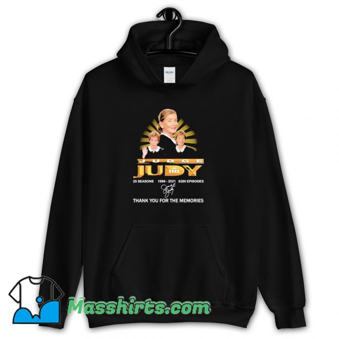 Best Judge Judy 25 Seasons 6280 Hoodie Streetwear