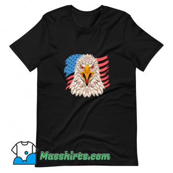 Best Patriotic Eagle 4Th July American Flag T Shirt Design