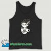 Cheap The Bride Loves Coffee Tank Top