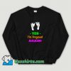 Cheap Yes I Am Pregnant Again Pregnancy Mom Sweatshirt