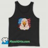 Classic Patriotic Eagle 4Th July American Flag Tank Top