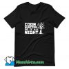 Cool Coon Hunters Do It All Night T Shirt Design