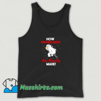 Cool How Snowflakes Are Really Made Tank Top