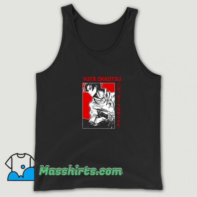 Cool Manga Anime Yuta Okkotsu Tank Top