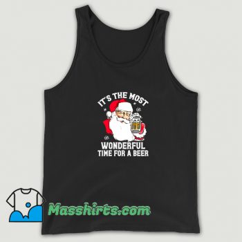 Cool The Most Wonderful Time For A Beer Tank Top
