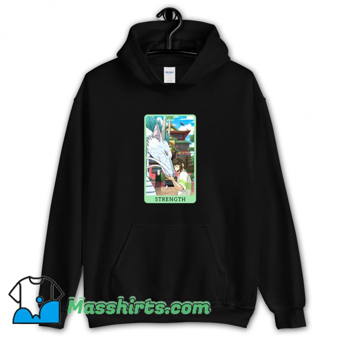 Cute Anime Manga Ghibli Strength Hoodie Streetwear