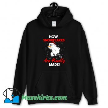 Cute How Snowflakes Are Really Made Hoodie Streetwear