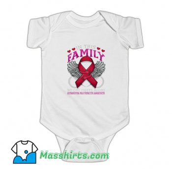 In This Family Hemangioma Malformation Awareness Baby Onesie