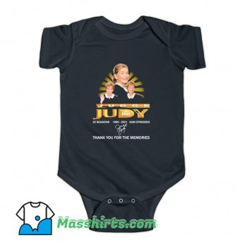 Judge Judy 25 Seasons 6280 Baby Onesie