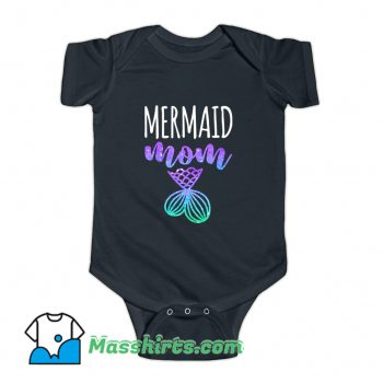 Mermaid Mom Mother Daughter Baby Onesie