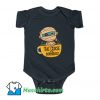 Mummy Hate Mornings and Love Coffee Baby Onesie