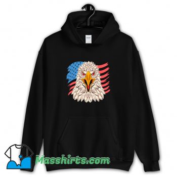 New Patriotic Eagle 4Th July American Flag Hoodie Streetwear