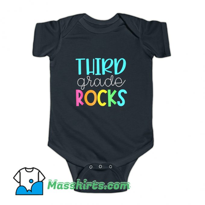 Third Grade Teacher Team Baby Onesie