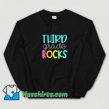 Third Grade Teacher Team Sweatshirt On Sale
