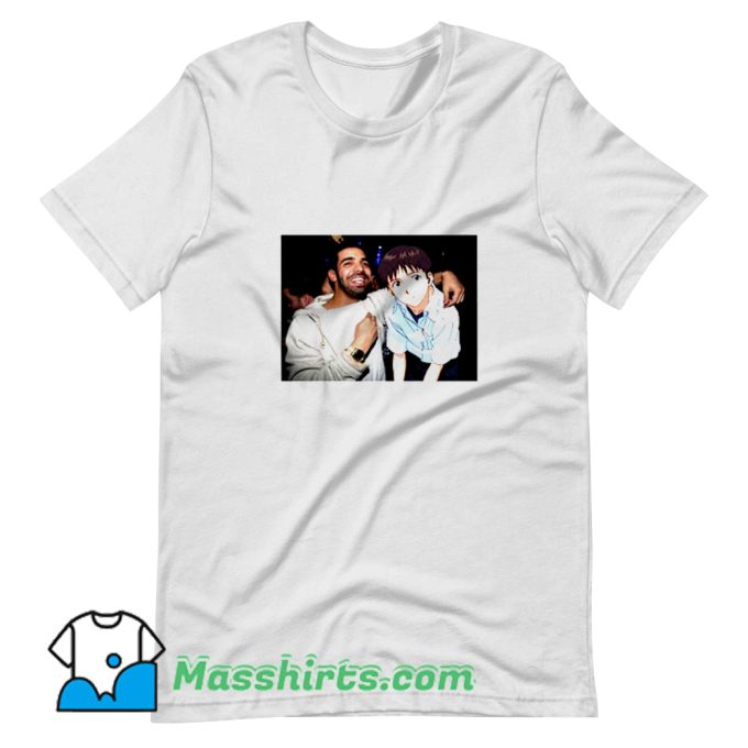 Best Drake Evangelion Rapper With Anime T Shirt Design