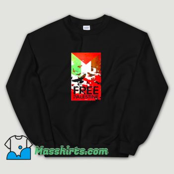 Best Free Gaza Palestine Flag Arabic Sweatshirt