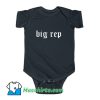 Big Rep For Music Baby Onesie