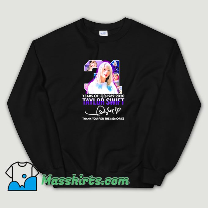 Cheap 31 Years Taylor Swift Signature Sweatshirt