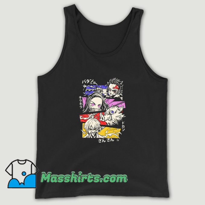 Cheap Anime Demon Hunter Tank Top