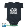 Cheap Not Short Im Just Concentrated Baby Onesie