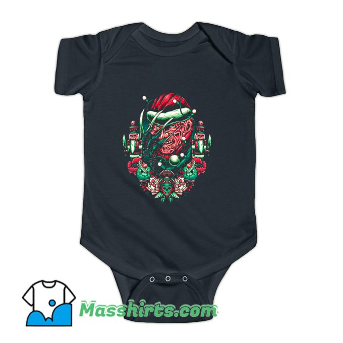 Classic Holidays At Elm Street Baby Onesie