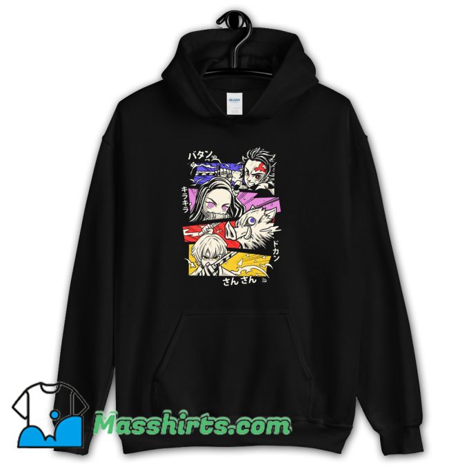 Cool Anime Demon Hunter Hoodie Streetwear