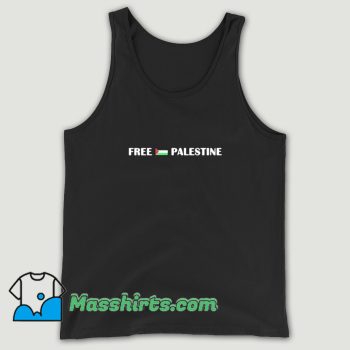 Cool Free Palestine Flag 2021 Tank Top