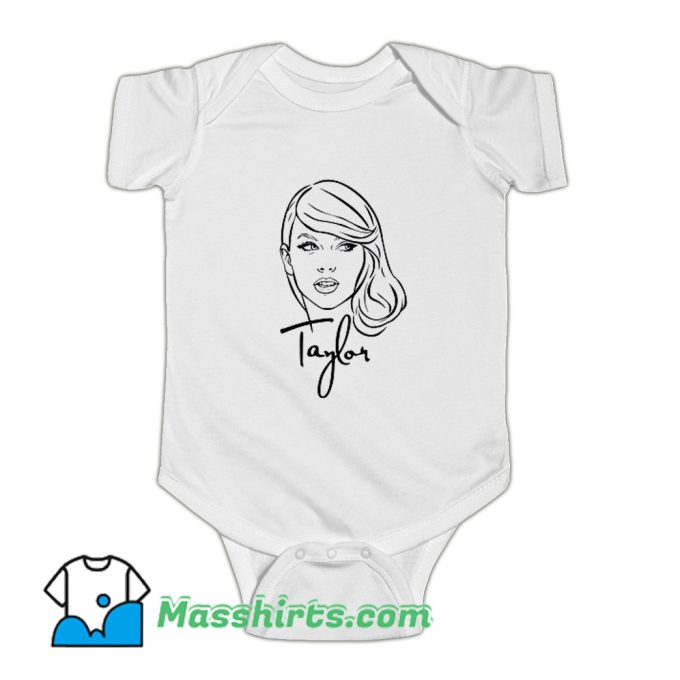 Cool Taylor Swift Girlfriend Baby Onesie