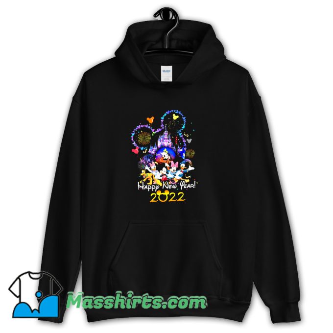 Cute Happy New Year Disney 2022 Hoodie Streetwear