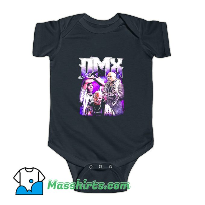 Dark Man DMX Rapper Hip Hop Baby Onesie