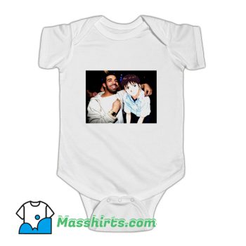 Drake Evangelion Rapper With Anime Baby Onesie