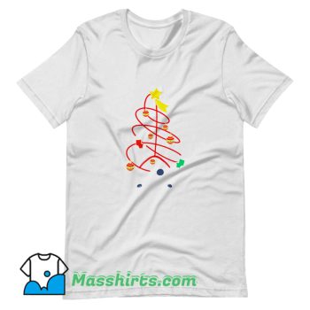 Funny Merry Christmas Nursing Stethoscope T Shirt Design