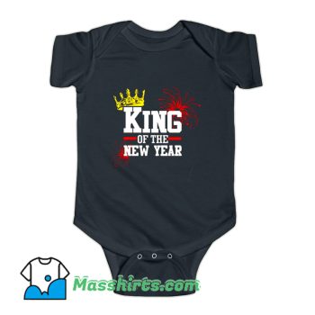 King Of The New Year Baby Onesie