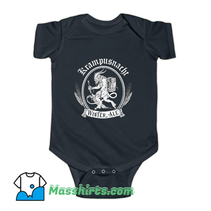 Krampus Winter Ale Baby Onesie