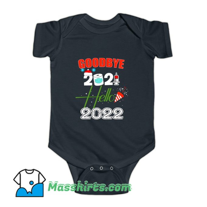 Merry New Years Pyjama Baby Onesie