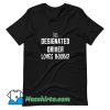 New This Designated Driver Loves Boobs T Shirt Design