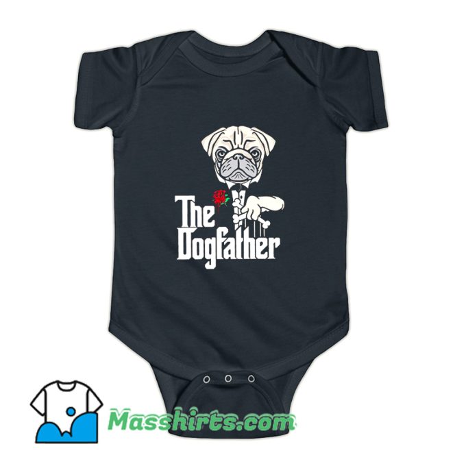 Pitbull The Dogfather Baby Onesie