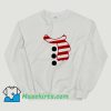 Snowman Christmas Character Body Sweatshirt