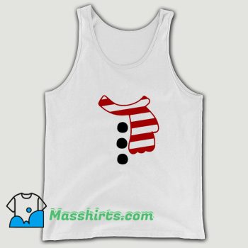 Snowman Christmas Character Body Tank Top