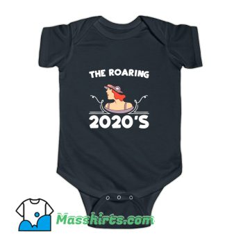 The Roaring 21S Retro New Years 2021 Baby Onesie