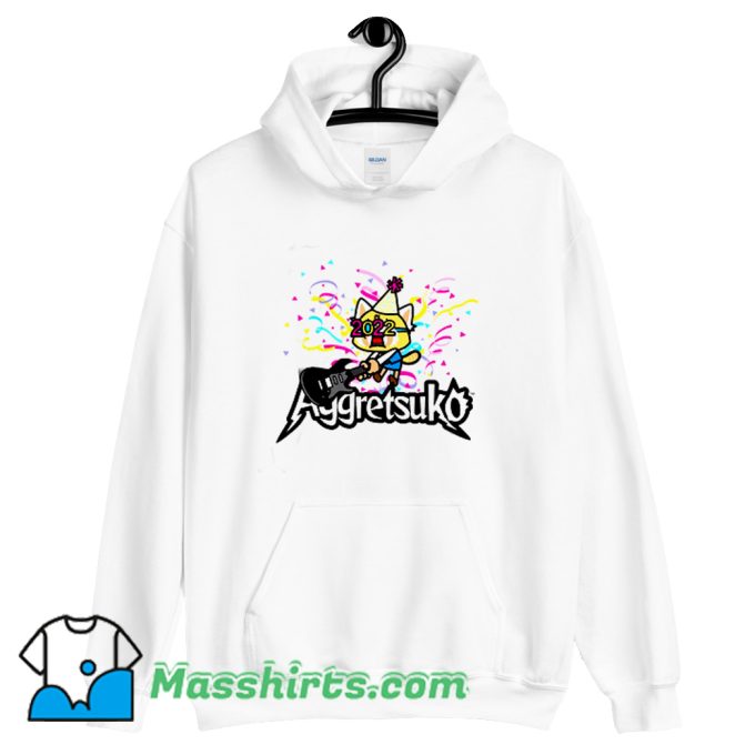 Vintage Aggretsuko Happy New Years 2022 Hoodie Streetwear