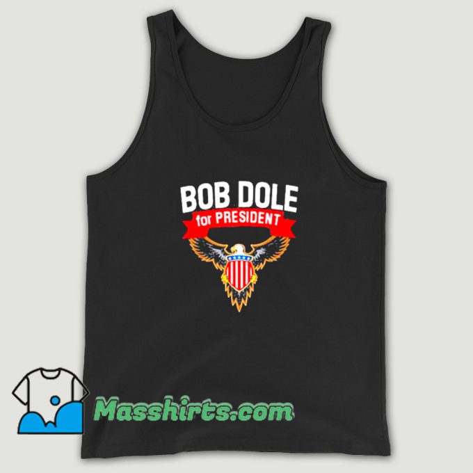 Vintage Bob Dole For President Dole American Tank Top