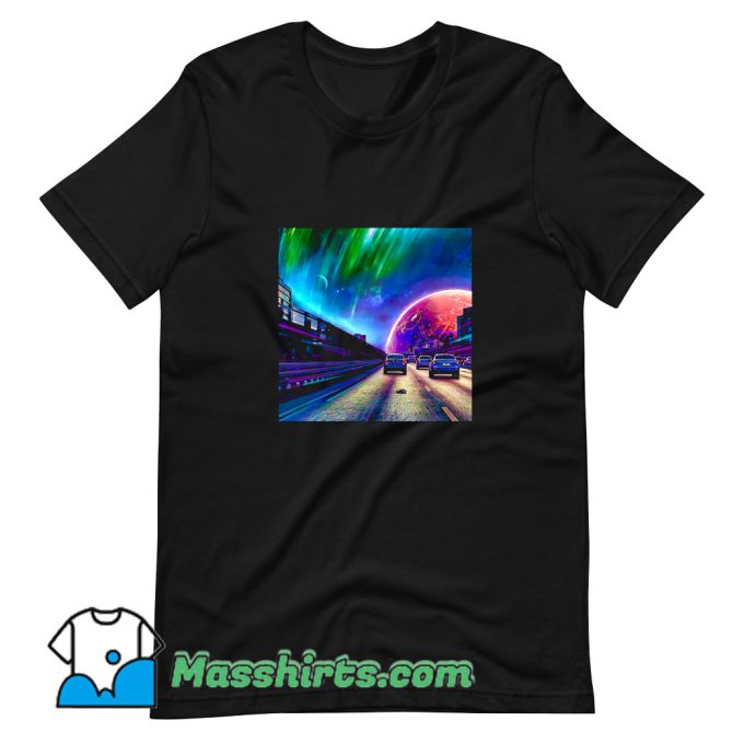 Vintage Car Rush Hour T Shirt Design