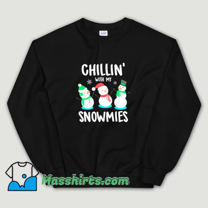 Vintage Chillin With My Snowmies Sweatshirt