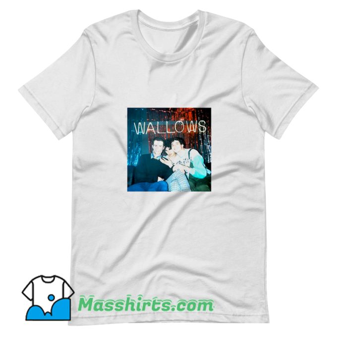 Vintage Wallows American Rock Band T Shirt Design