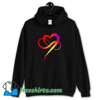 Awesome Colorful Heart Symbol Love Infinity Hoodie Streetwear